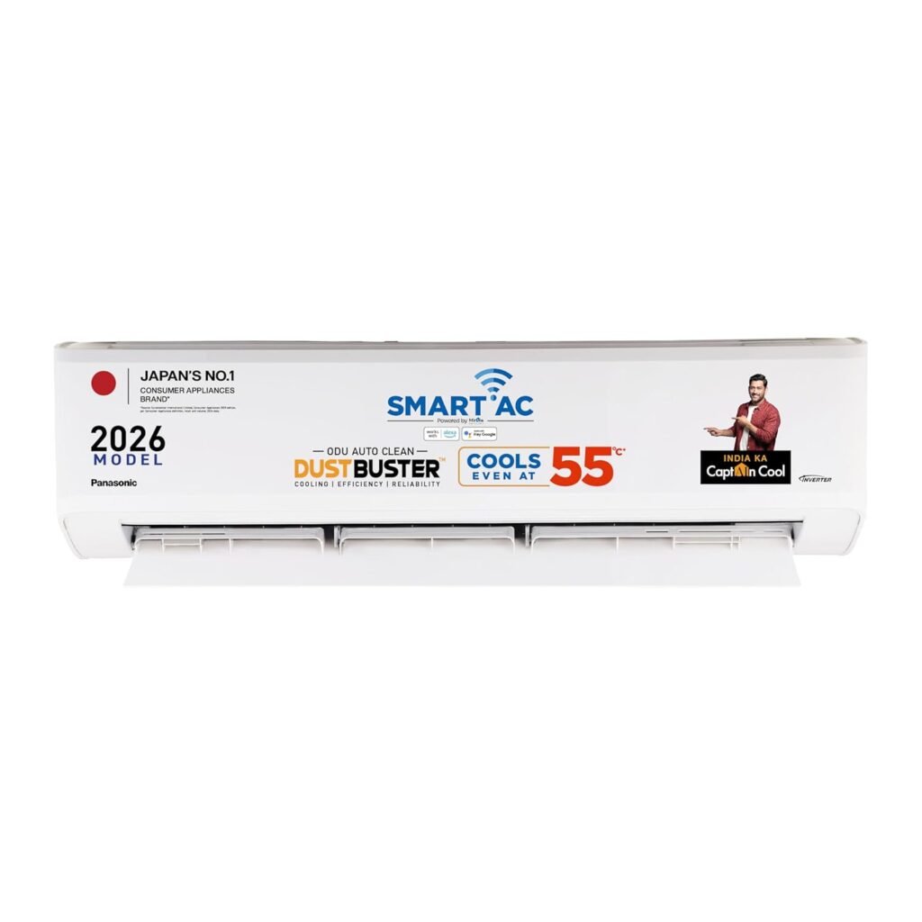 Best Air Conditioners in India (2026): Top ACs, Reviews & Buying Guide best air conditioners in India – Panasonic 1.5 Ton 5 Star AC