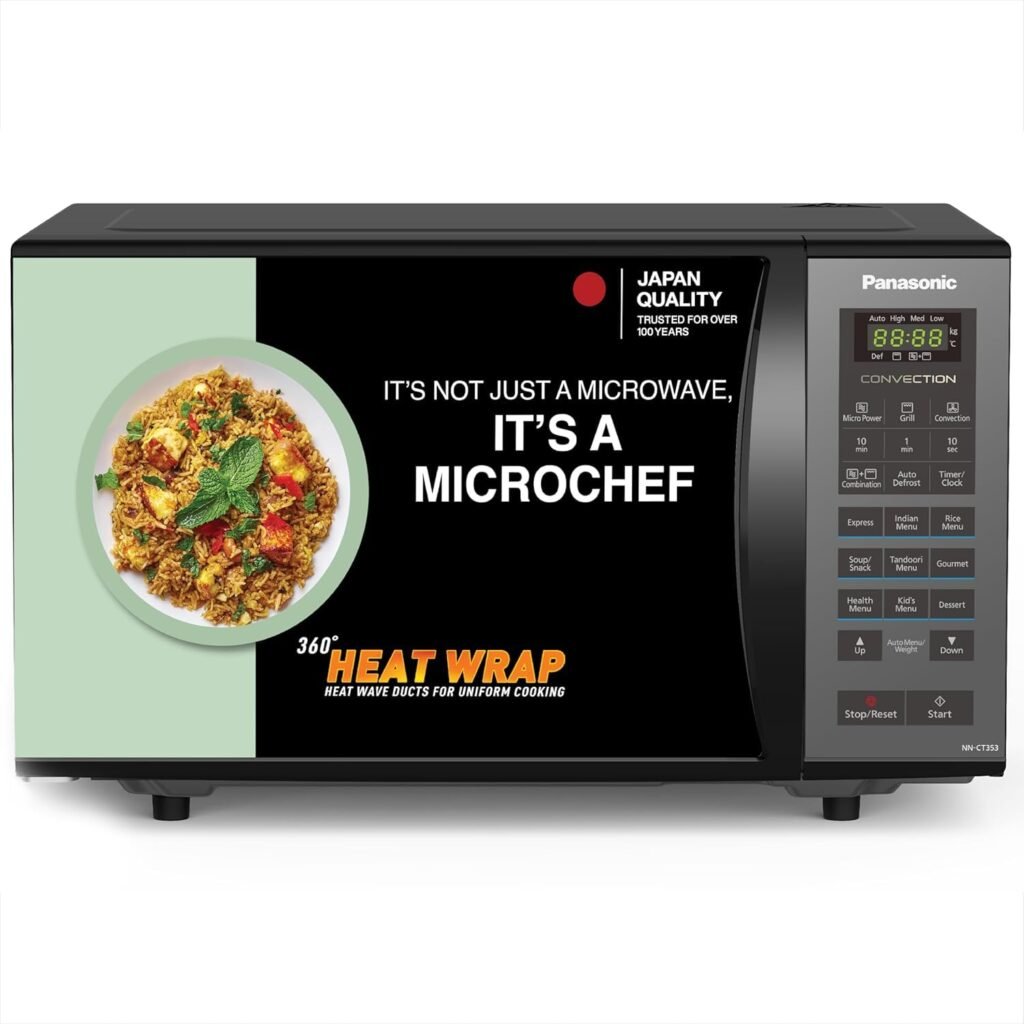 panasonic 23l convection microwave oven (nn ct353bfdg)